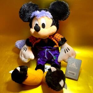 Halloween Disney Collectable Mickey Mouse Plush Stuff Animals.